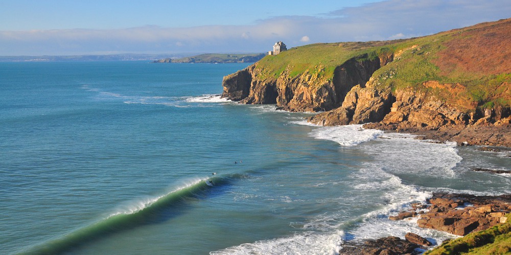 Surfing in Newquay